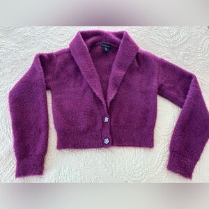 House of Harlow 1960 Glam Cropped Cardigan